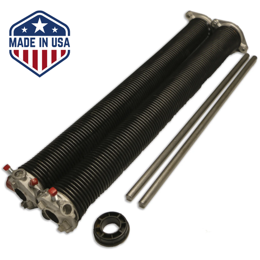 Residential Garage Door Torsion Springs (With Cones)  All Sizes  10,000 Cycle Rated