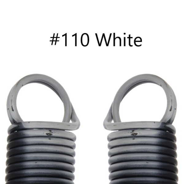 Pair of Garage Door Extension Springs   27" x 48" for 8' High Doors