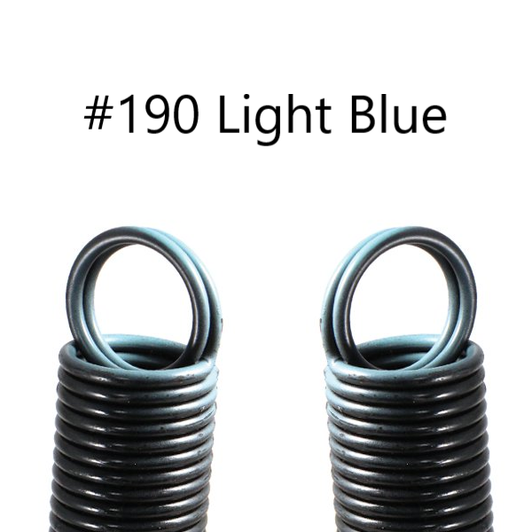 Pair of Garage Door Extension Springs with Clipped Ends 27" x 48" 8' High Doors