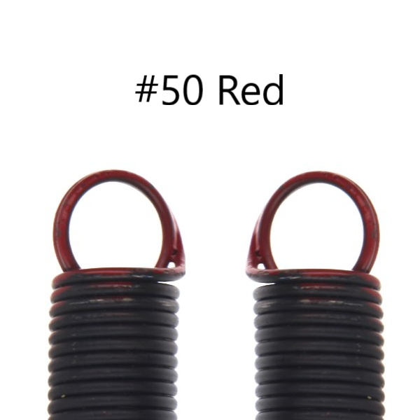 Pair of Garage Door Extension Springs 25" X 42" for 7' High Doors