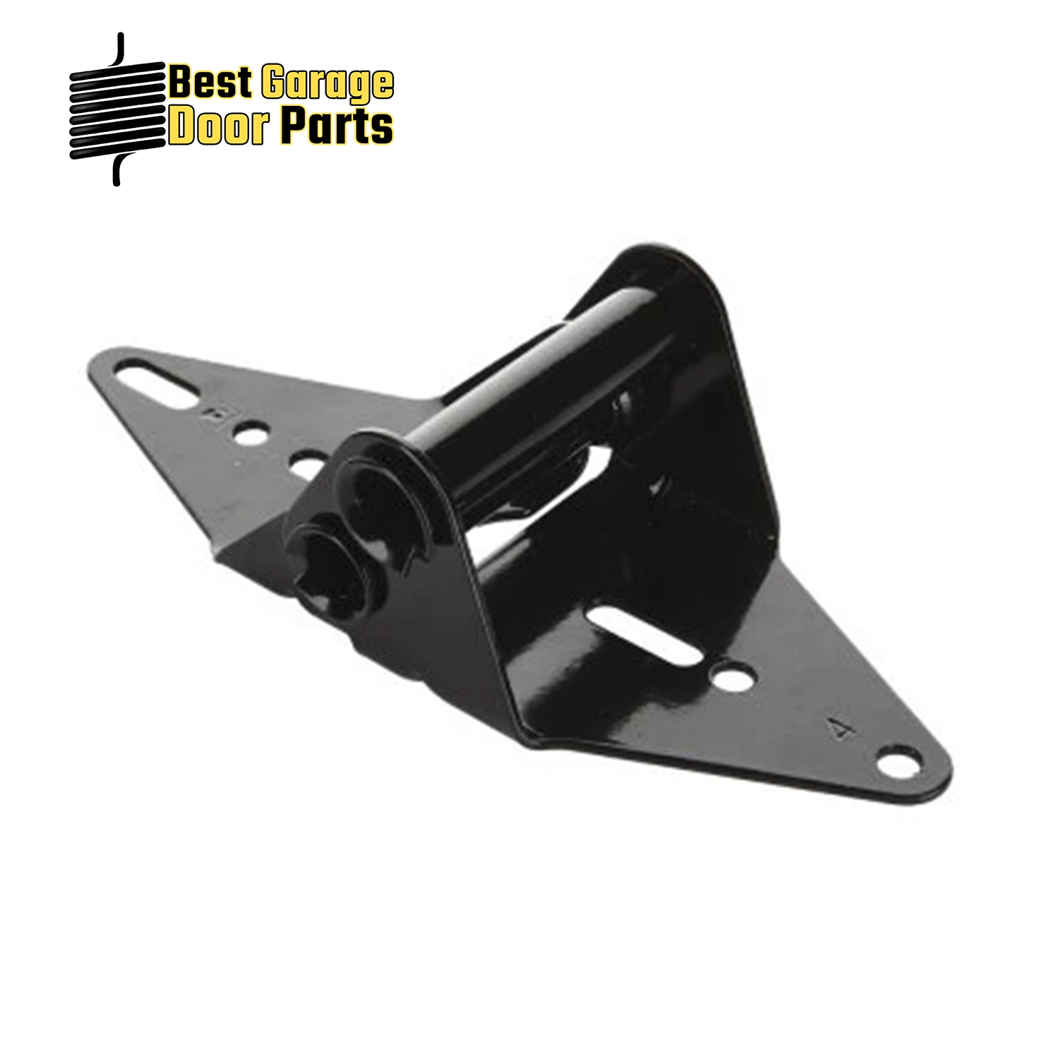 Garage Door Hinge #3 (14 GA.) Black Powder Coated Hinge