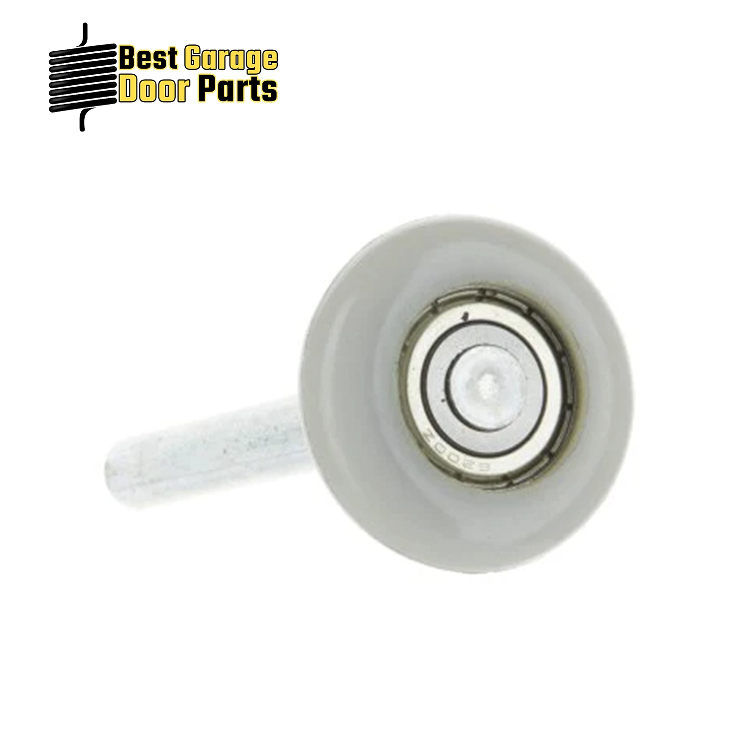 Garage Door Nylon Rollers 2" (13-Ball) – Bag of 10 – 4", 5" or 7" Stem Options