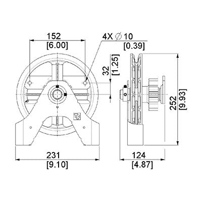 RDRG Chain Hoist Basic Kit for Rolling Doors