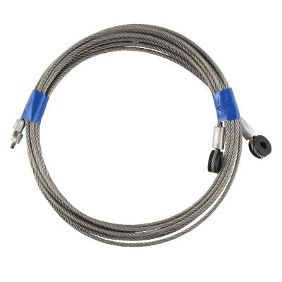 Pair of T-Style Truck & Trailer Door Cable Assemblies 1/8” 7x19