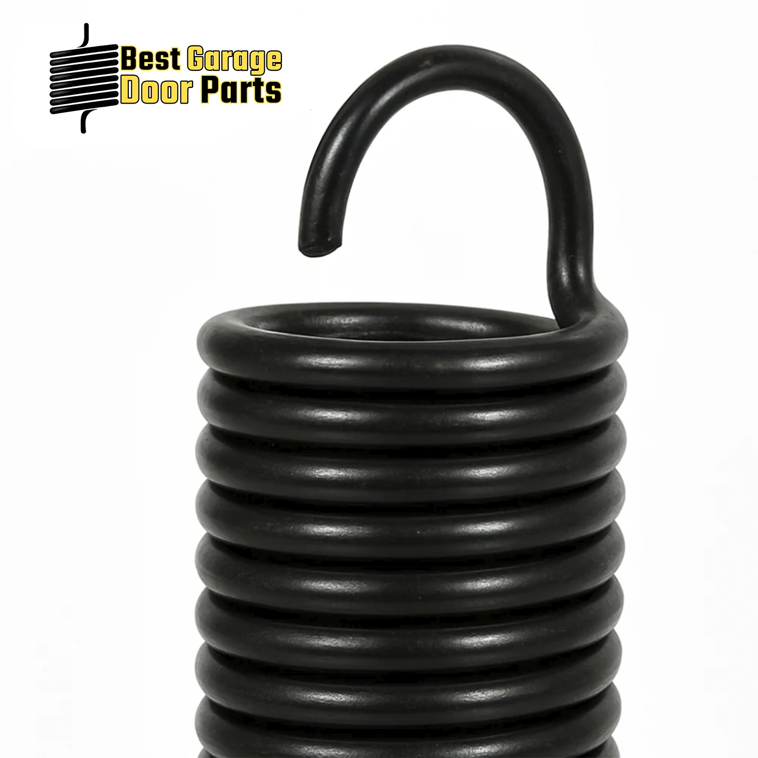 Pair of Garage Door Extension Springs (25" X 42") for 7' High Doors Open Single ends.